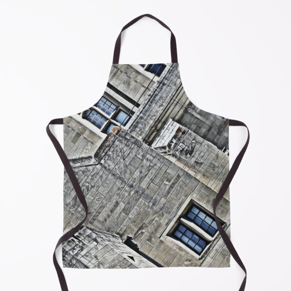 Item preview, Place of Learning - Limestone University Building with Blue Windows designed and sold by TheSplitWindow.