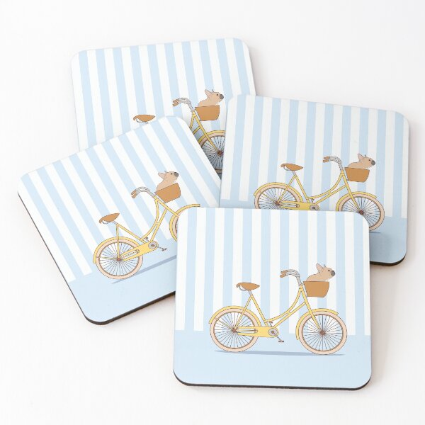 Item preview, Bicycle Basket Frenchie designed and sold by FrenchiJunction.
