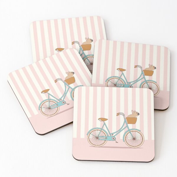 Item preview, Bicycle Basket Frenchie designed and sold by FrenchiJunction.