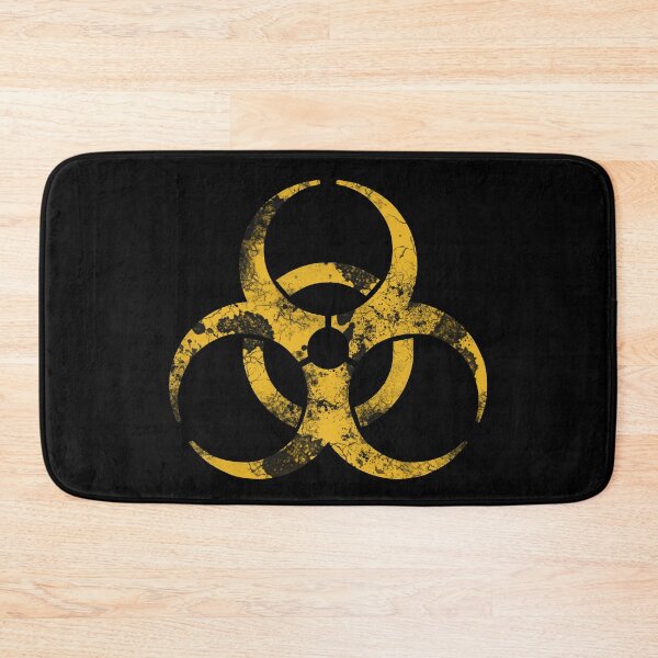 Item preview, Toxic Biohazard Symbol in Yellow designed and sold by iscaStudioArt.