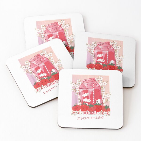 Item preview, Retro 90s Strawberry Milk Shake - Japanese Strawberry Milk designed and sold by BanBay.