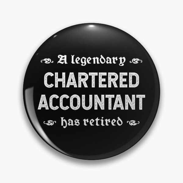 Item preview, A Legendary Chartered Accountant Has Retired designed and sold by TimespunThreads.