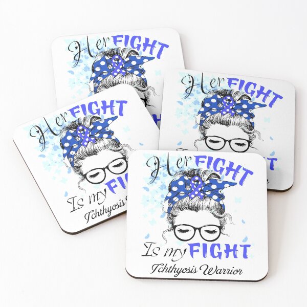 Item preview, Her Fight Is My Fight Ichthyosis Warrior designed and sold by rechardtee.