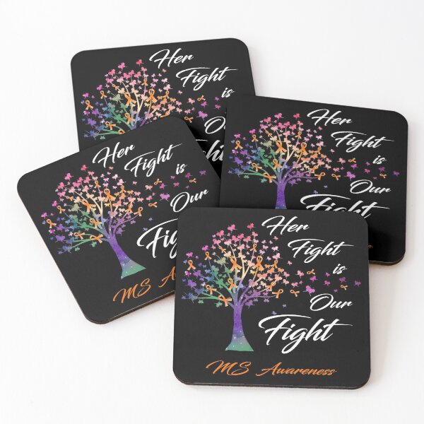 Item preview, Her Fight Is Our Fight MS Awareness designed and sold by Gillosina.