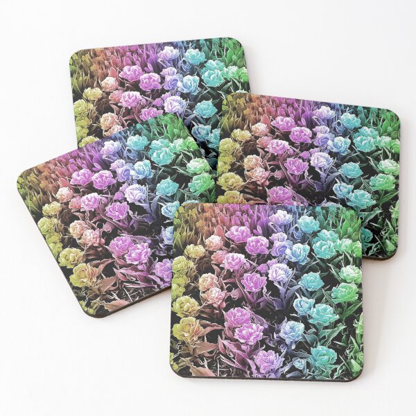 Item preview, Rainbow Pastel Tulips designed and sold by SeaChangeDesign.