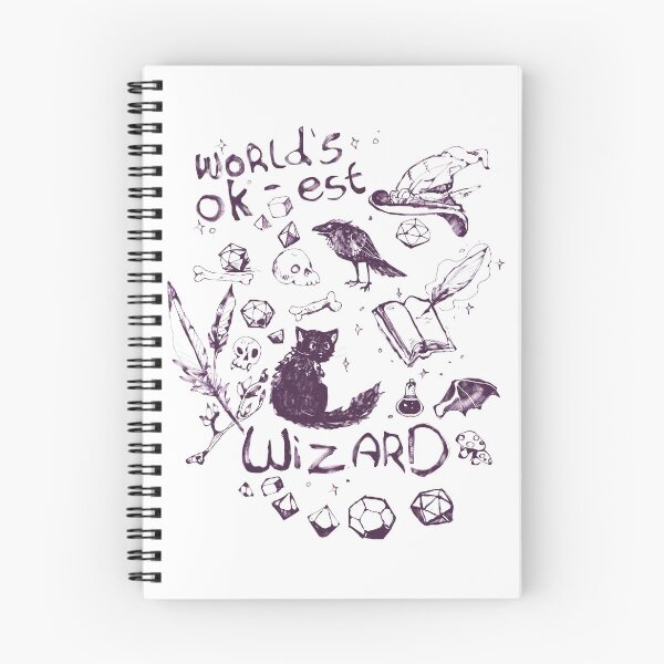 Item preview, World's Ok-est Wizard designed and sold by Sweethartist.