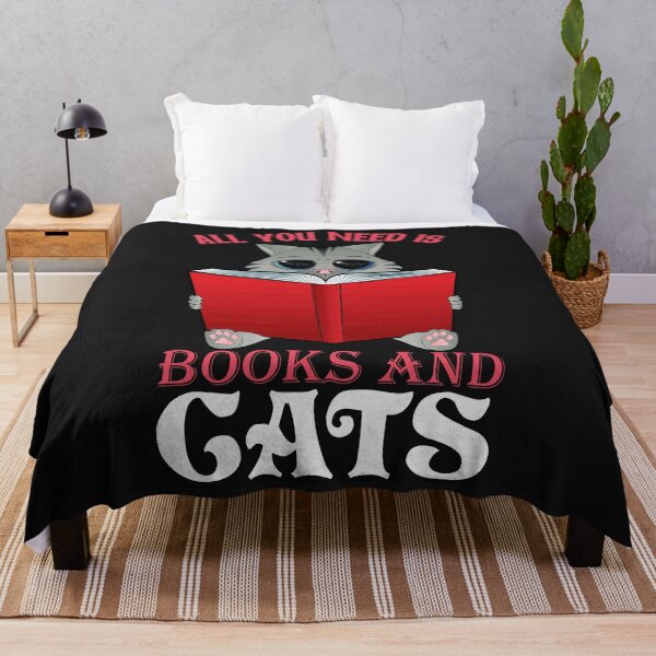 Item preview, All you need is books and cats designed and sold by omaeth303.