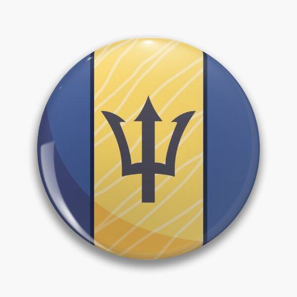 Artikelvorschau, Barbados Flagge Land isolierte Symbol entworfen und verkauft von MIDDLX.