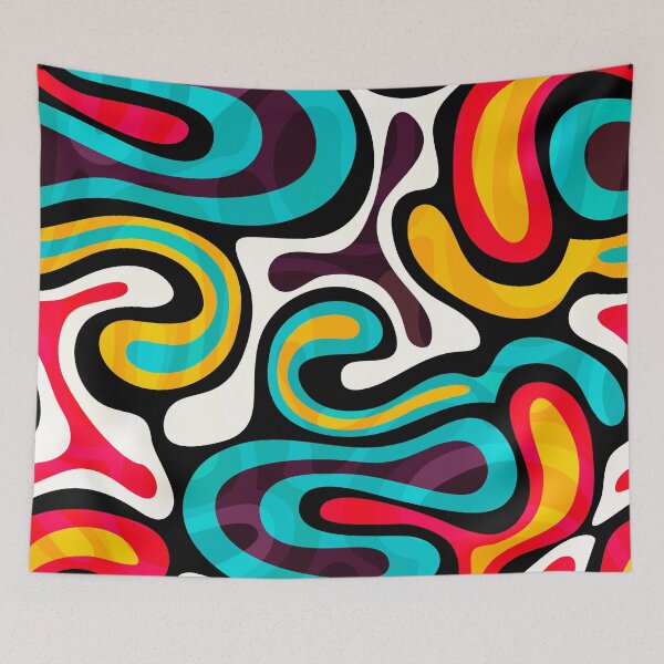 Item preview, Bold Curly Graffiti  designed and sold by FunWithChemo.