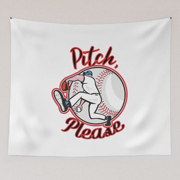 Item preview, Funny Baseball - Pitch, Please designed and sold by laiwole.