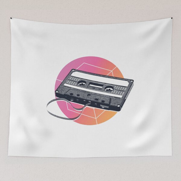 Item preview, Retro Cassette Tape Player designed and sold by TRIBExSPACE.