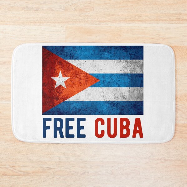 Item preview, Free Cuba | Grunge Cuban Flag designed and sold by KarolinaPaz.