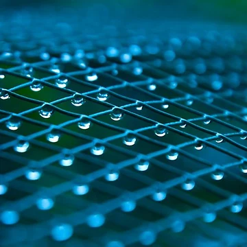 Artwork thumbnail, Blue Raindrop Pattern by RBDESIGN SHOP