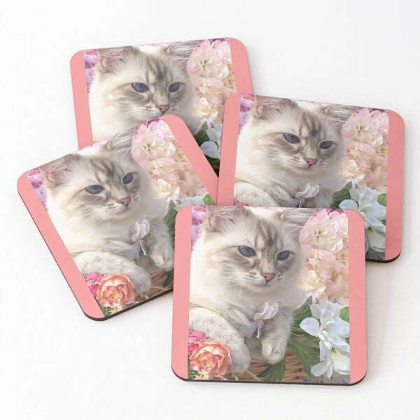 Item preview, Saoirse the lynx ragdoll cat designed and sold by Fluffycat2020.