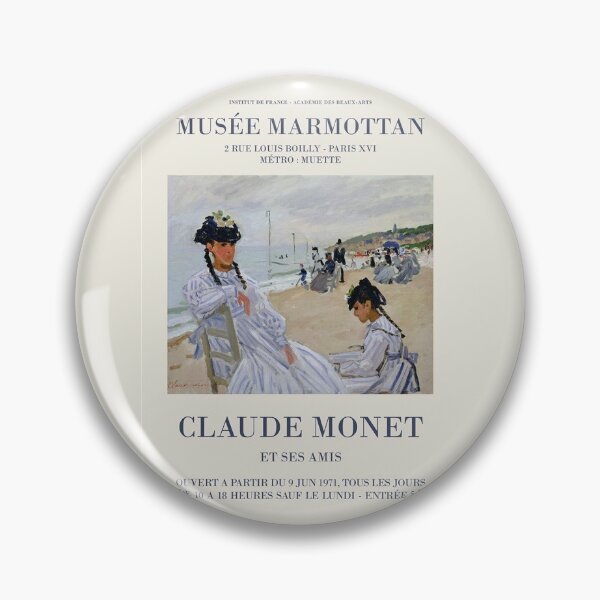 Item preview, Claude Monet Exhibition Poster designed and sold by Freshfroot.
