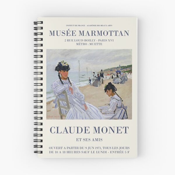 Item preview, Claude Monet Exhibition Poster designed and sold by Freshfroot.