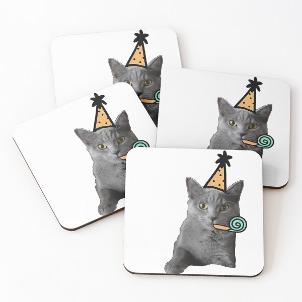 Item preview, Party Cat | Funny Animals designed and sold by adropletofcolor.