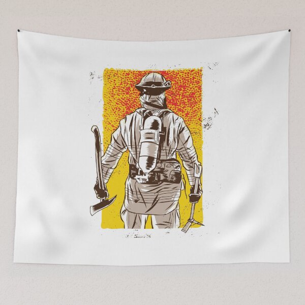 Item preview, Firefighter The Anonymous Heroes Novelty designed and sold by TRIBExSPACE.