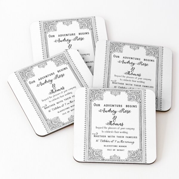 Item preview, Stalking jack the ripper wedding invitation  designed and sold by marionroo24.