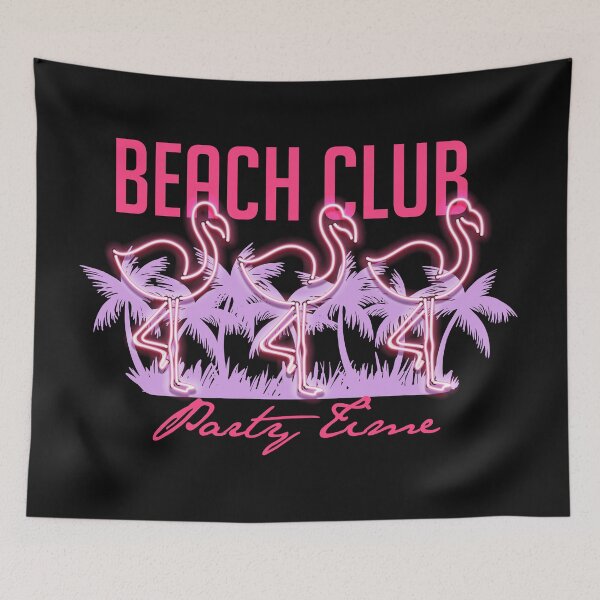 Item preview, Beach Club Party Time designed and sold by WolfFace.