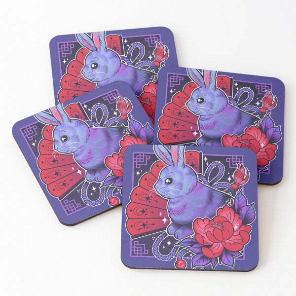 Item preview, Rabbit and Fan  designed and sold by Peregrine  Jazmin.