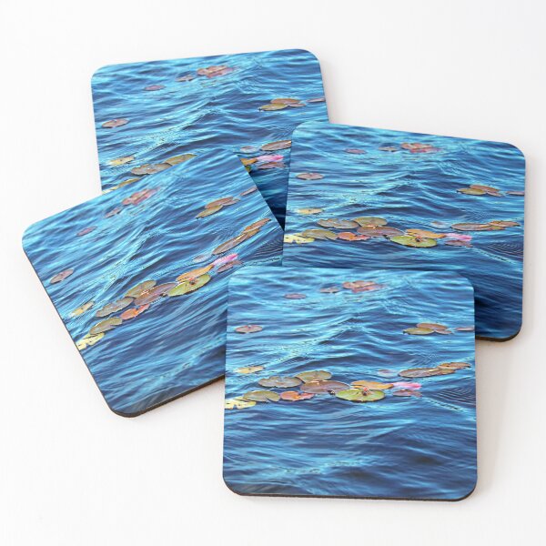 Item preview, Lily Pads Floating On Blue River designed and sold by Deb Oppermann.