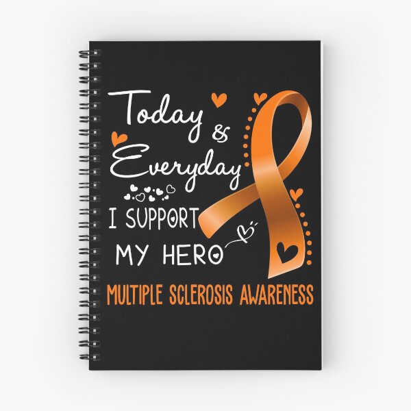 Item preview, Today And Everyday I Support My Hero Multiple Sclerosis Awareness Warrior Gifts designed and sold by hvoid41.