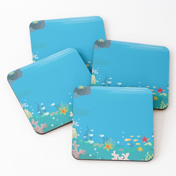 Item preview, Ocean water beach illustration travel holiday summer designed and sold by Kamzzi.