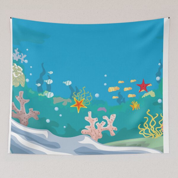 Item preview, Ocean water beach illustration travel holiday summer designed and sold by Kamzzi.