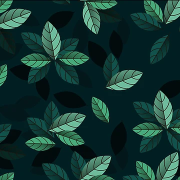 Artwork thumbnail, Green leaf pattern by RBDESIGN SHOP