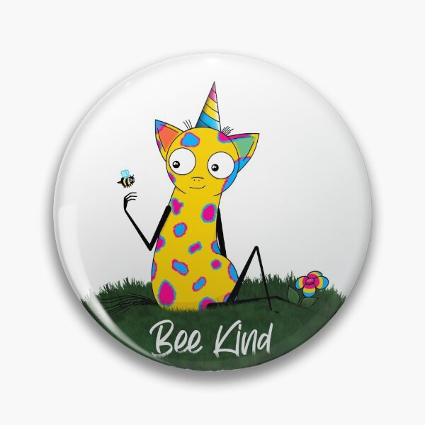 Item preview, Bee Kind! Pan Sexual Pride Flag Unicorn designed and sold by Bill Bill The Unicorn.