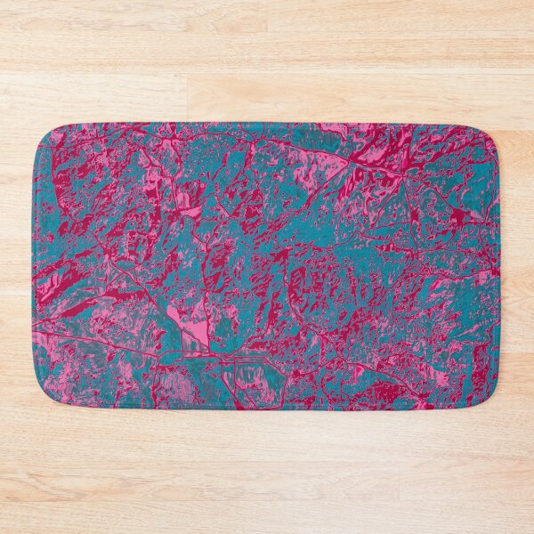 Item preview, Arizona Topographical Map colored designed and sold by Caummon Thread.