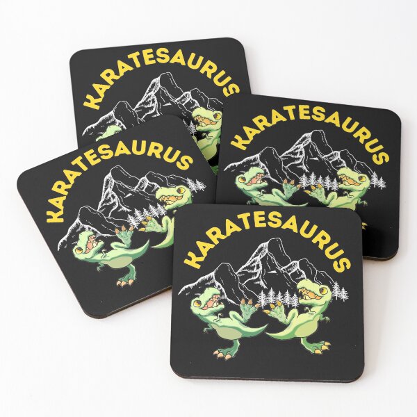 Item preview, Karatesaurus Trex - Dino Lovers - Karate Lovers designed and sold by MinimalSketches.