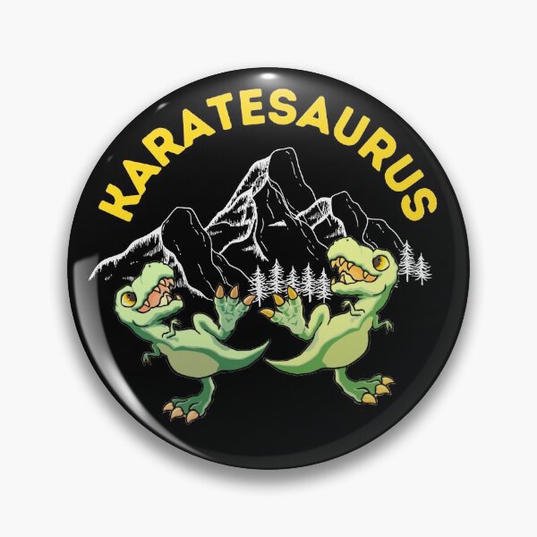 Item preview, Karatesaurus Trex - Dino Lovers - Karate Lovers designed and sold by MinimalSketches.