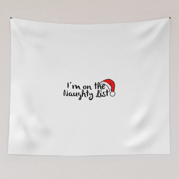 Item preview, Naughty List designed and sold by monarchgraphics.