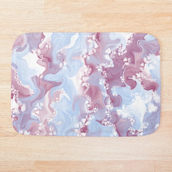Item preview, Arte de tinta de alcohol azul y púrpura designed and sold by SMillustrations.
