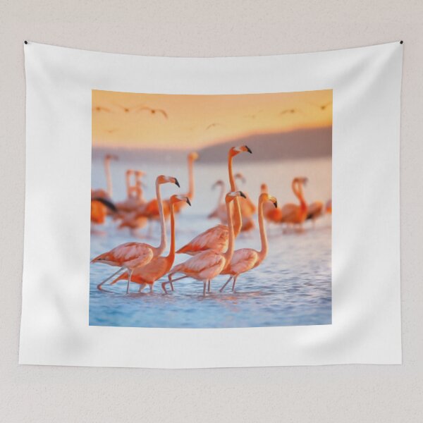 Item preview, Pink Flamingo Flock designed and sold by RBDESIGN SHOP.