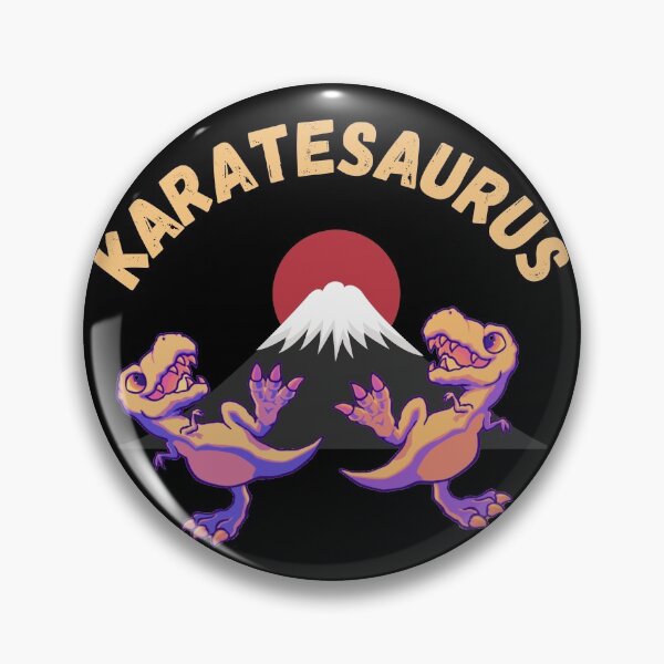 Item preview, Karatesaurus Trex - Dino Lovers - Karate Lovers designed and sold by MinimalSketches.