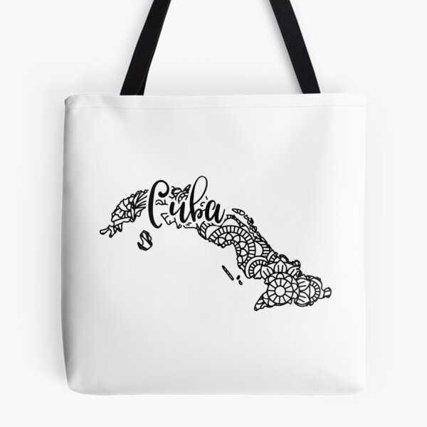 Item preview, Artisanal Cuba Map  designed and sold by MyIdentityShop.