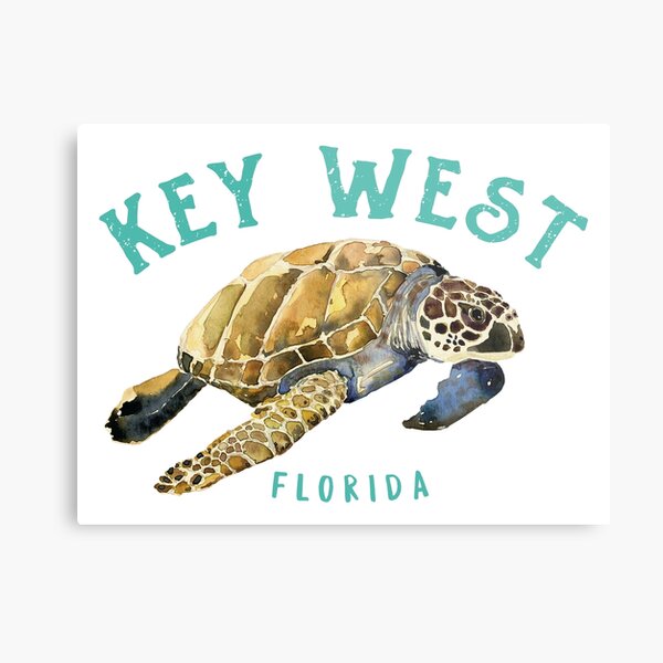 Item preview, Key West Florida Happy Sea Turtle designed and sold by Futurebeachbum.