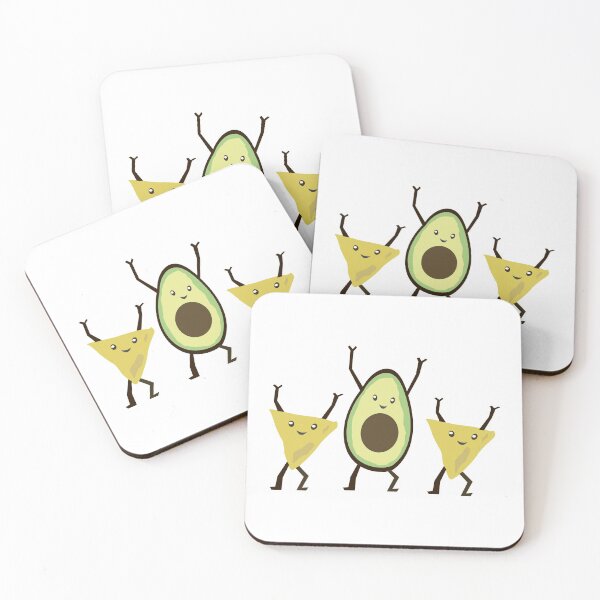 Item preview, Avocado dancing with friends designed and sold by Clarapra.