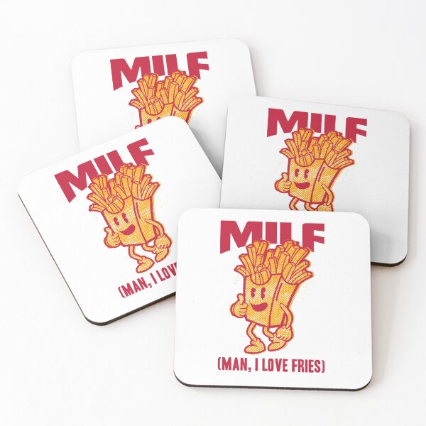 Item preview, Man I love Fries funny fast food sticker designed and sold by billyperks.