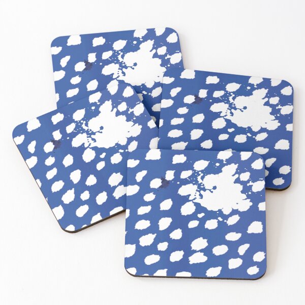 Item preview, wild blue and white spots designed and sold by winer108.