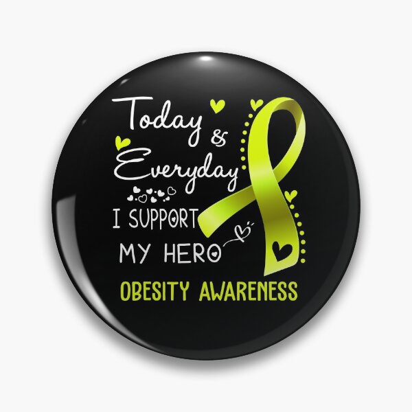 Item preview, Today And Everyday I Support My Hero Obesity Awareness Warrior Gifts designed and sold by hvoid41.