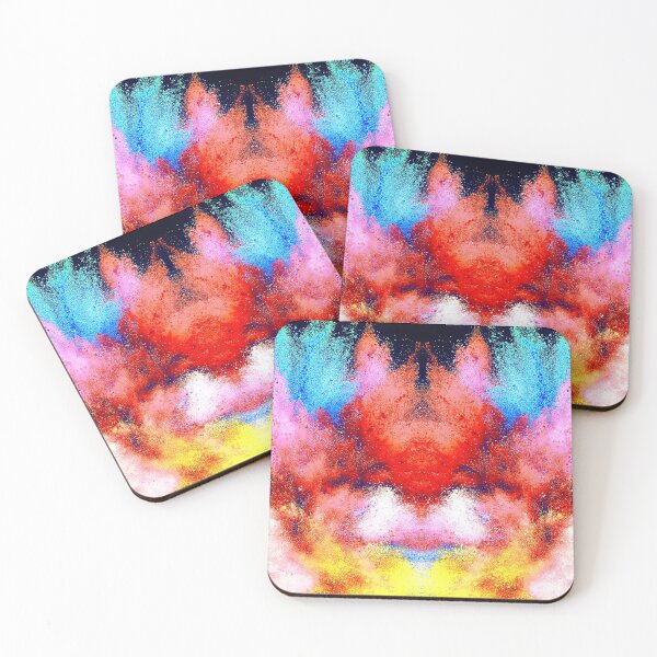 Item preview, Red, Blue, Turquoise, Orange, Yellow And White Powder designed and sold by Sonja818.