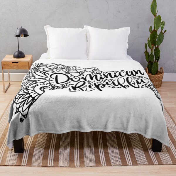 Item preview, Artisanal Dominican Republic Map designed and sold by MyIdentityShop.