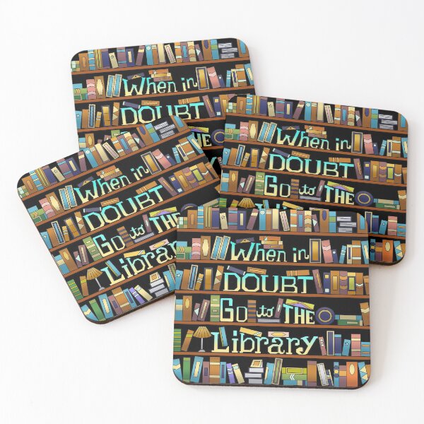 Item preview, When in Doubt Go to the Library designed and sold by GL Digital Artwork .