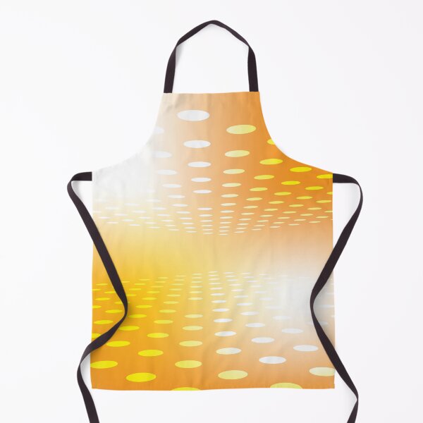 Item preview, Yellow Dots on a White Background Abstract Art designed and sold by Bruce ALMIGHTY Baker.
