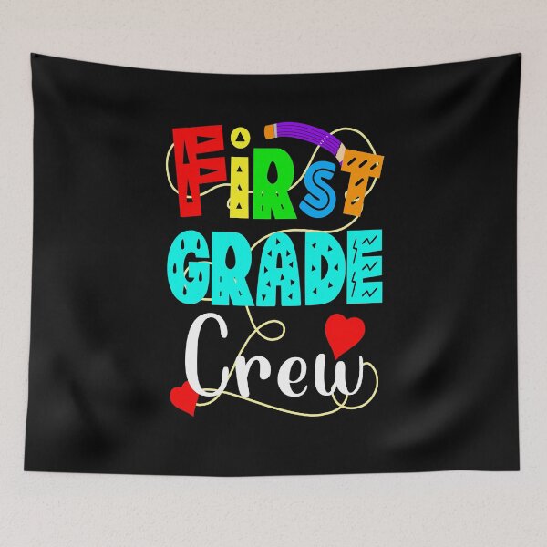 Item preview, First Grade Crew, 1st Grade Crew, Back to School Gift designed and sold by orangeblue21.