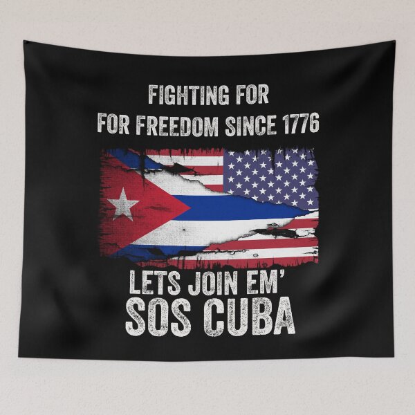 Artikelvorschau, PATRIA Y VIDA VIVA CUBA LIBRE vintage sos cuba entworfen und verkauft von Dahiss.